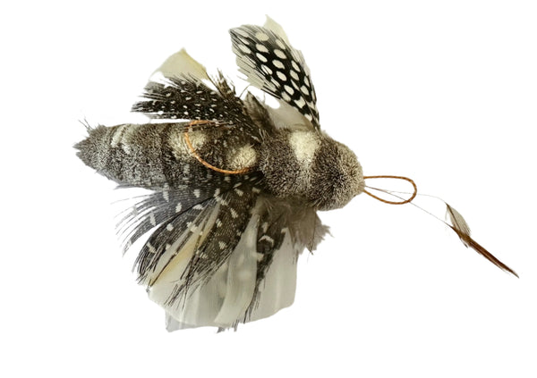 Moth Wand attachment Brown and White