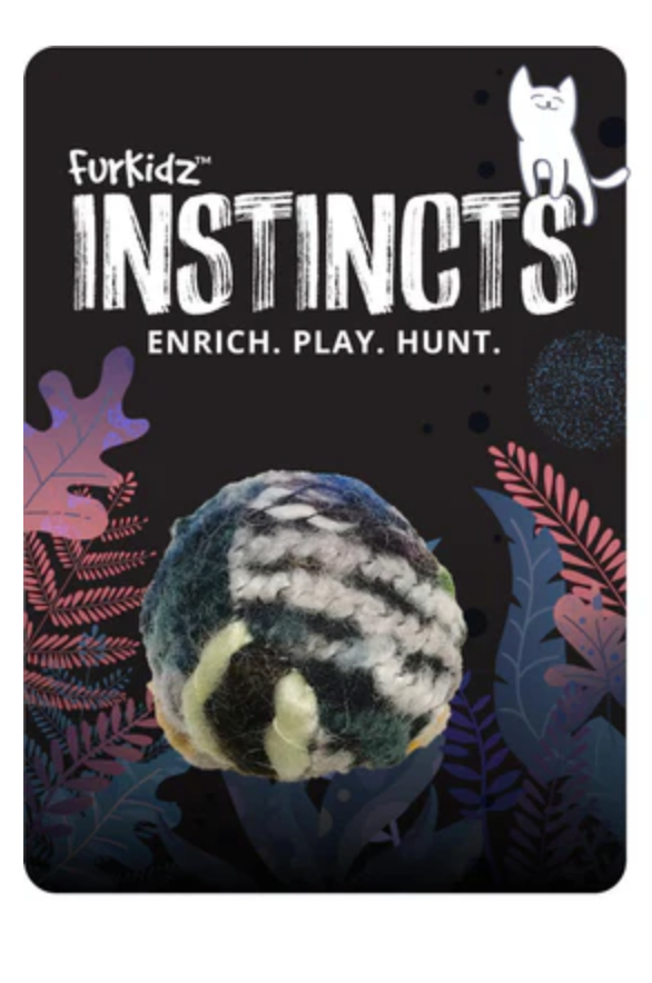 Furkidz Woolly Ball white 5cm