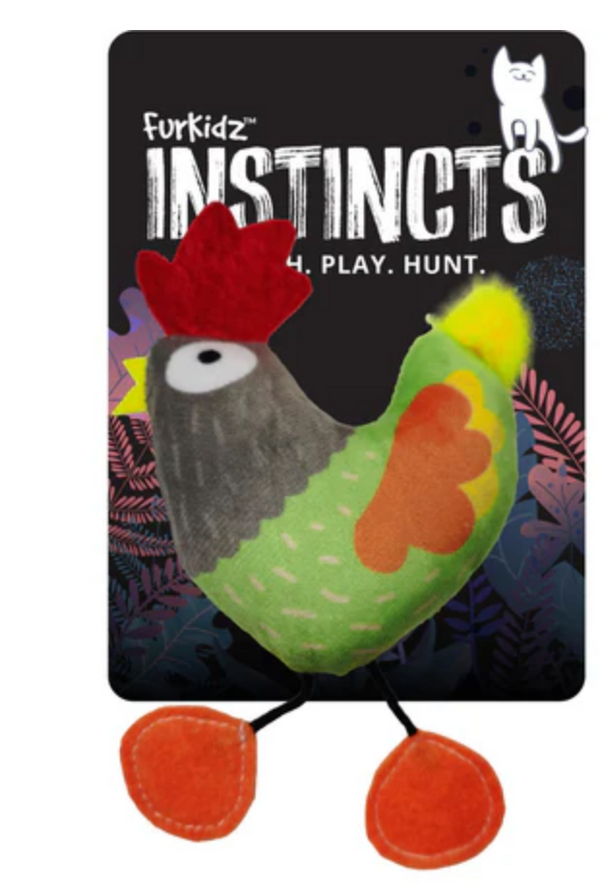 Furkidz Crowing Rooster 10cm
