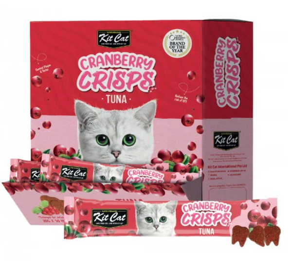 Kit Cat Cranberry Crisps Tuna Cat Treats 20gm