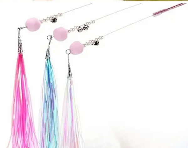 Wand Mylar Wand with Bells