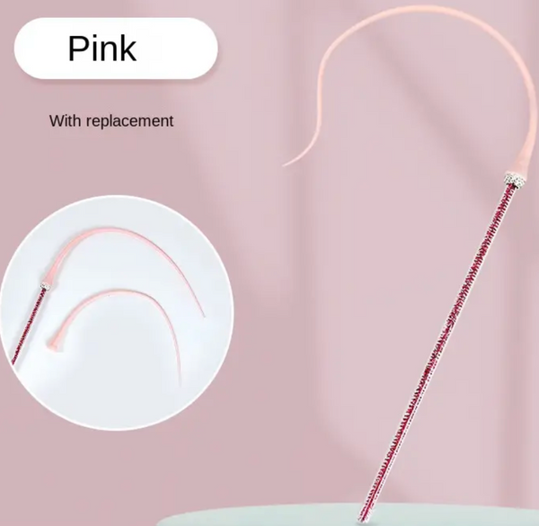 Silicone Mouse Tail Wand with spare tail