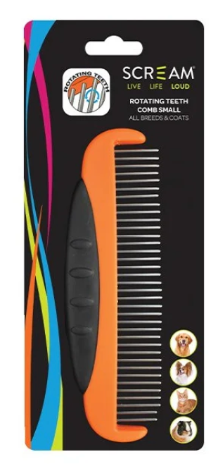 Scream Rotating tooth Comb Small 14cm