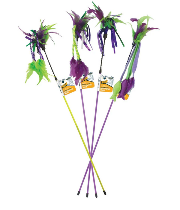 Go!Cat!Go! Feather Tease Wand