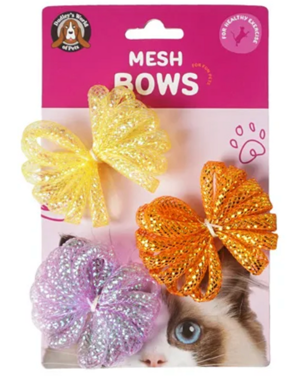 Mesh Bows 3 pack
