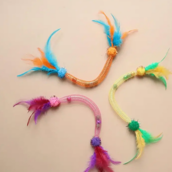 Slinky with Feathers