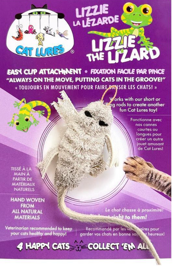 Cat Lures Lizzie the Lizard