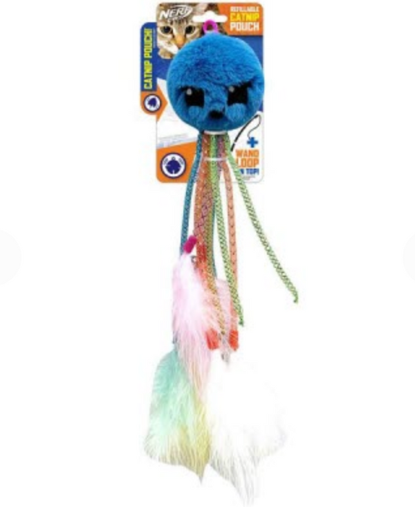 Nerf Cat Ultra Plush Octopus w/Catnip Pouch 30cm