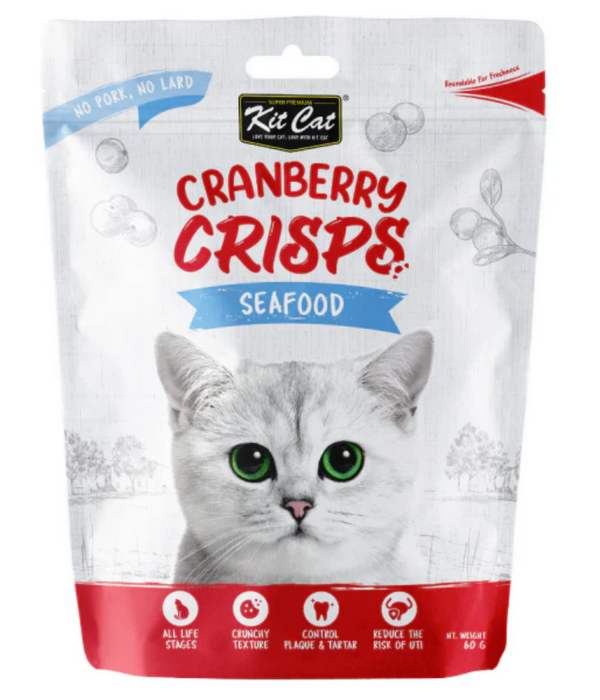 Kit Cat Cranberry Crisps 60gm Pack Seafood