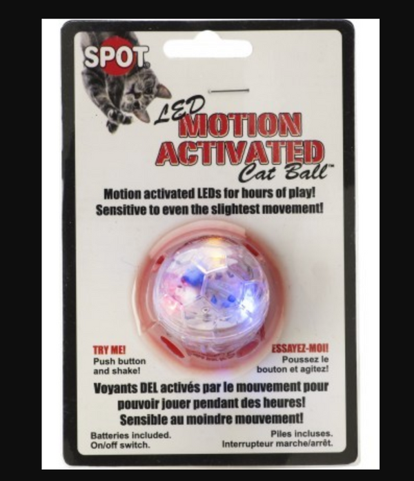 SPOT - Spotbrites Led Motion Activated Cat Ball