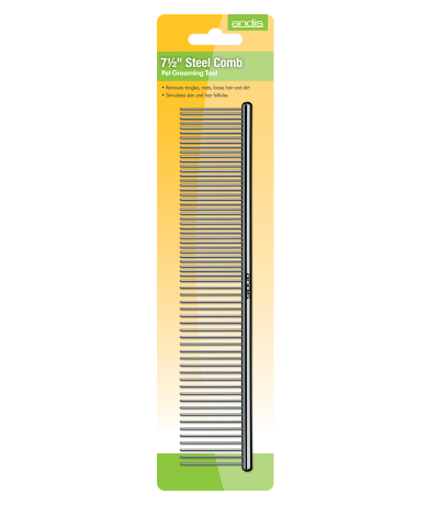 Andis 7.5inch Stainless Steel Comb