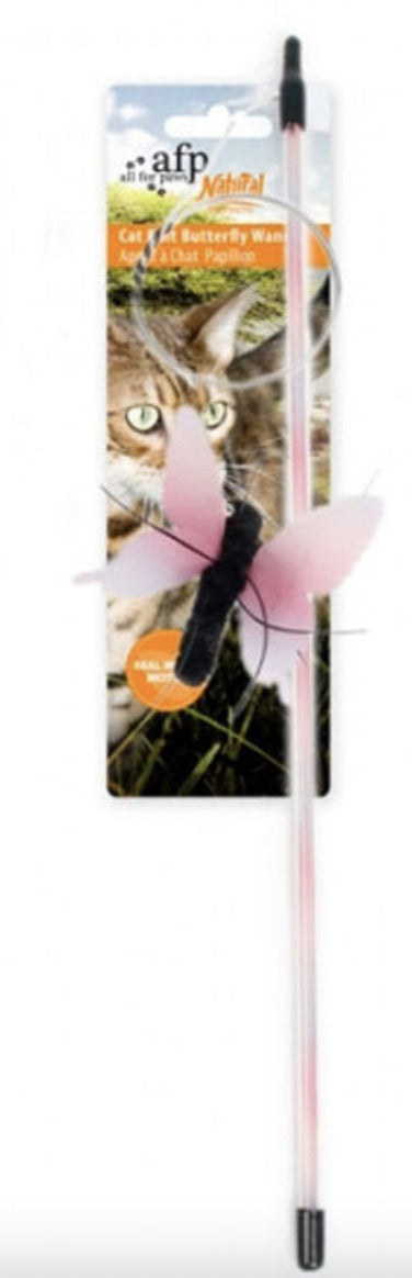 AFP Natural Instincts Cat Bait Butterfly Wand