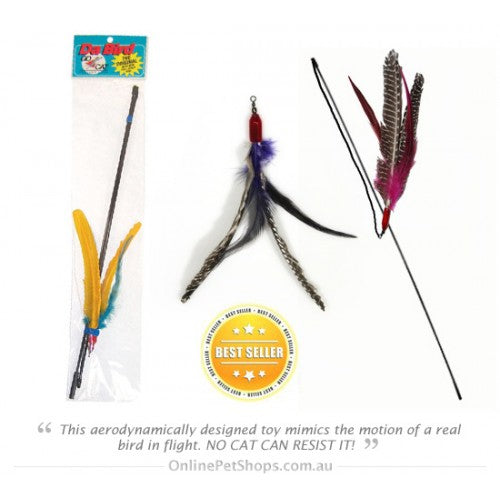 Da Bird Pole Cat Toy by Go-Cat