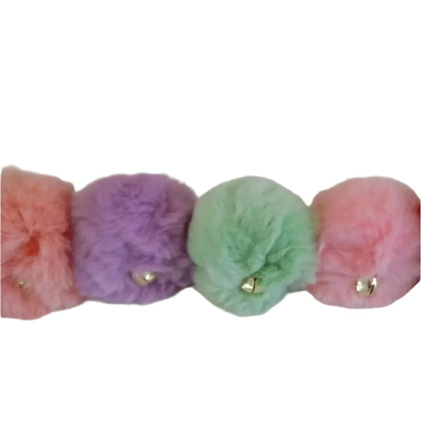 Rabbit Fur Ball Hanging toy