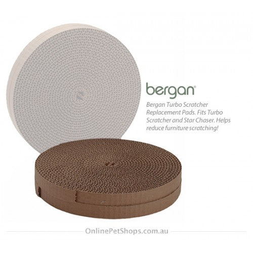 Bergan Turbo Scratcher Replacement Pad 2pk