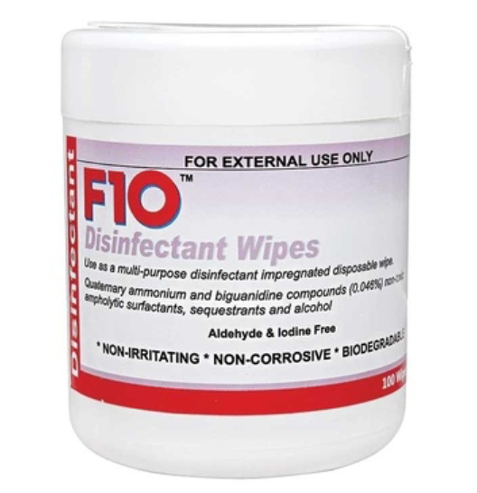 F10 Wipes 100 Pack