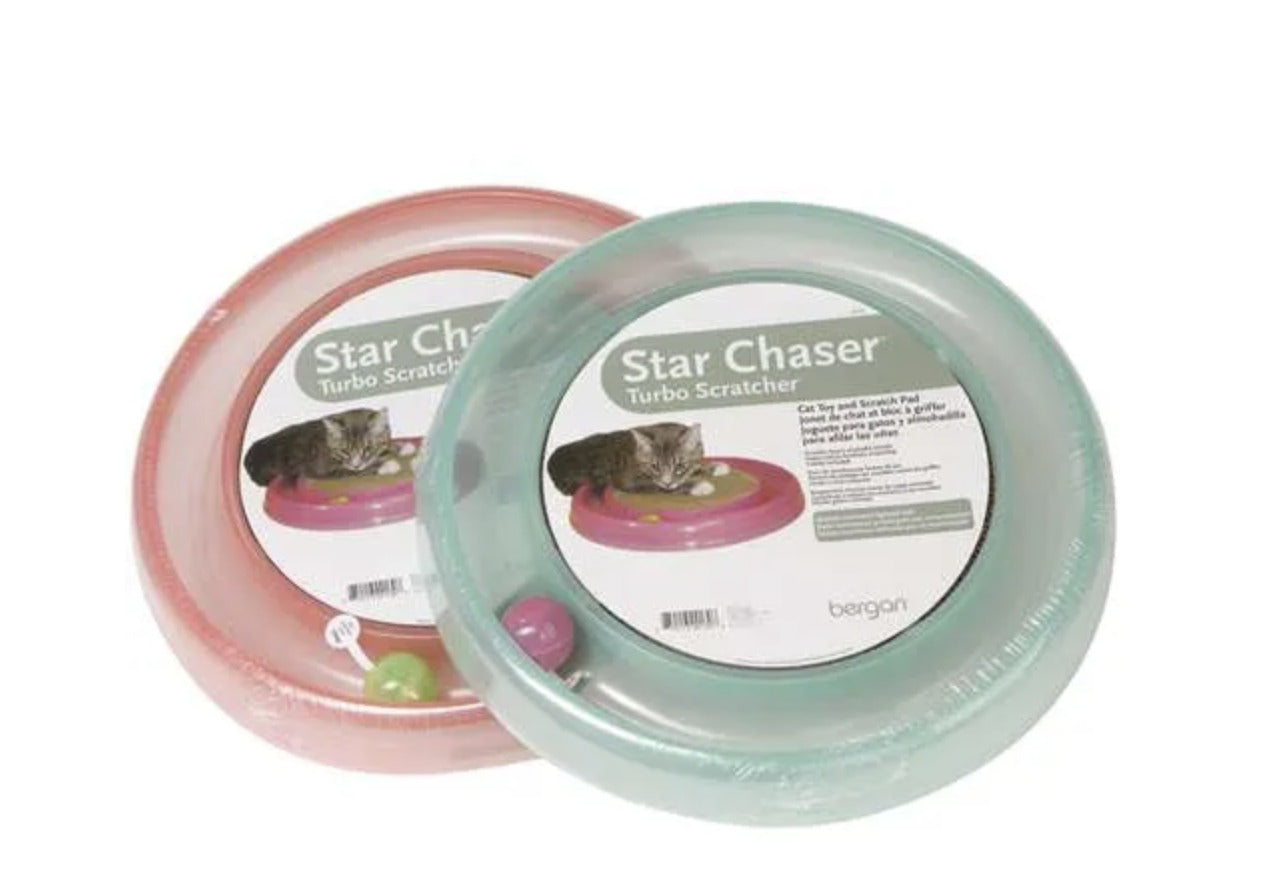 Star Chaser Bergan Turbo Scratcher Bergan Cat Toy Turbo Scratcher
