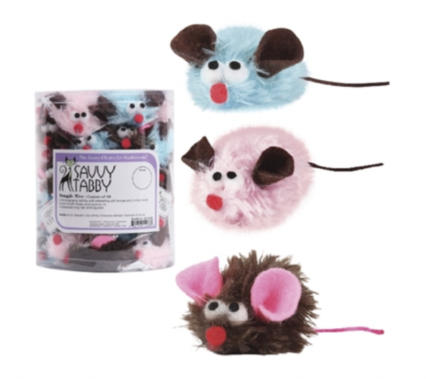 Savvy Tabby® Snuggle Mice
