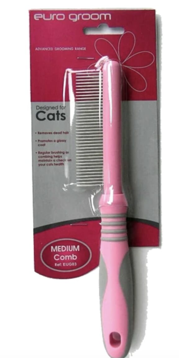 Euro Groom Cat Comb Medium 37 teeth