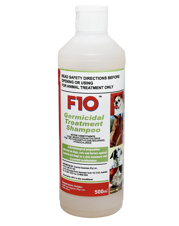 F10 Germicidal Shampoo 500ml