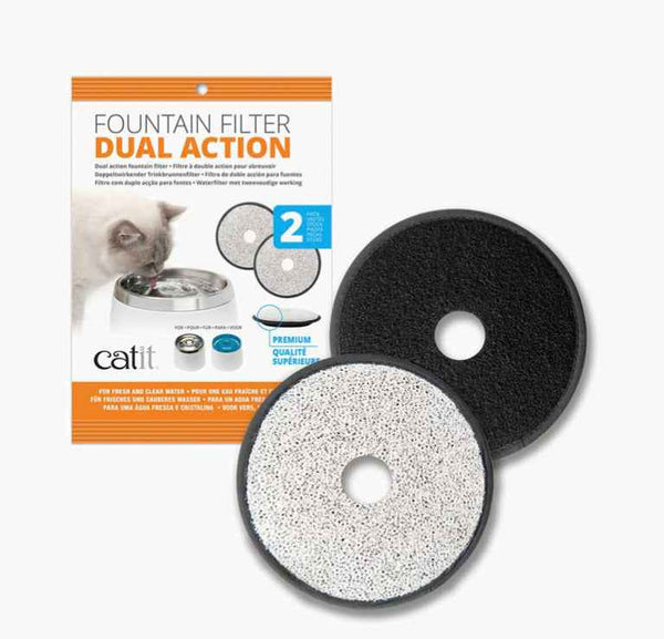 Catit Senses Fresh N Clear 2 ltr Carbon Filter 2pk