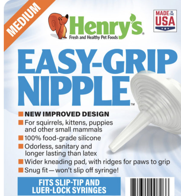 Easy-Grip Nipple - for Nursing Baby Animals
