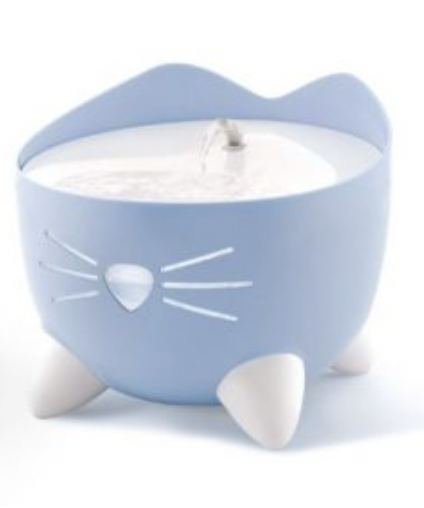 Pixi Cat Fountain Light Blue