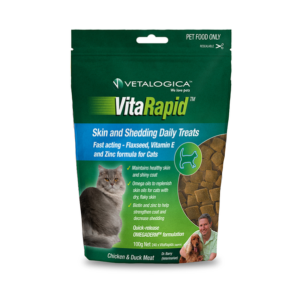 Vetalogica Vitarapid Skin and Coat Daily Treats 100g