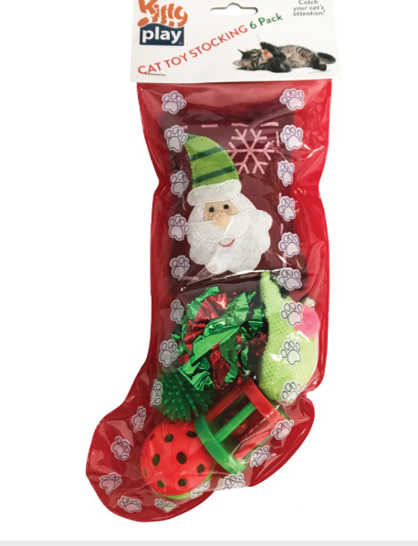 The KittyPlay Christmas stocking