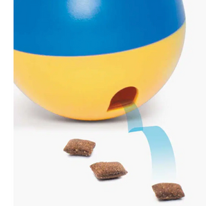 Catit Tumbler Bee  Interactive Treat And Food Dispenser Toy For Cats