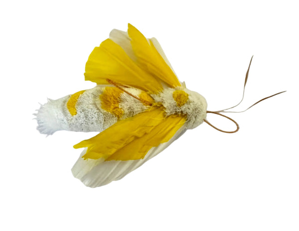 Moth Wand attachment Yellow and White