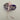 Moth Wand Attachment Purple and White