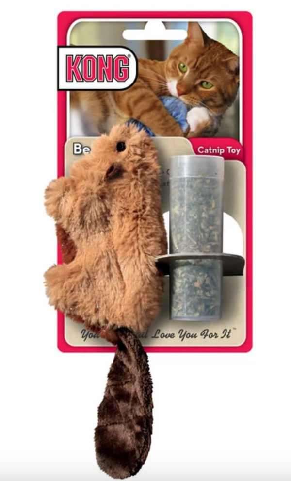 Kong Beaver Refillable catnip