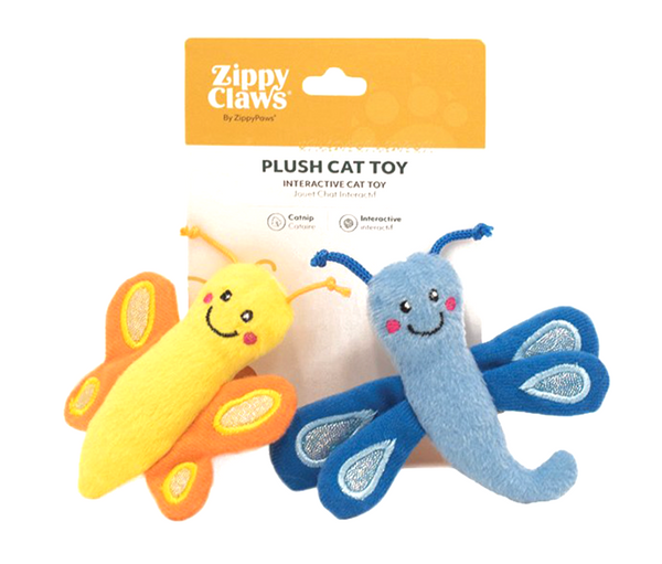 ZippyClaws Butterfly and Dragonfly 2pk