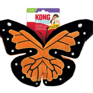 KONG Crackles Flutterz Butterfly Crackle Catnip Toy