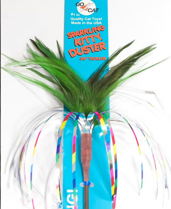 GO CAT TOYS SPARKLING KITTY DUSTER 36"