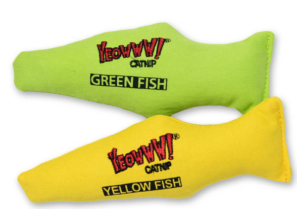 YEOWWW! Gone Fishing Catnip Fish