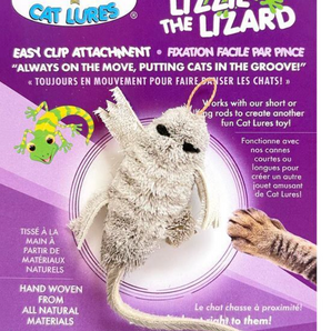 Cat Lures Lizzie the Lizard