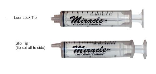 Miracle Oring Slip Tip Syringe 10ml