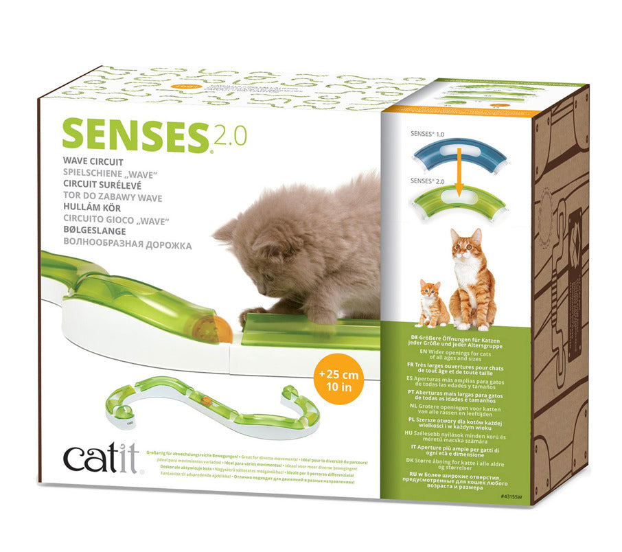 Catit 2.0 Senses Wave Circuit Ball Track – Catshoponline