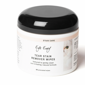 Eye Envy Gentle Action Dry Applicator Pads for Cats - Jar 30 pads