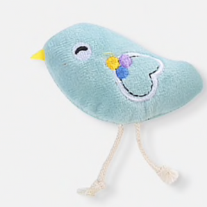 Bird Plush Velvet Catnip Filled