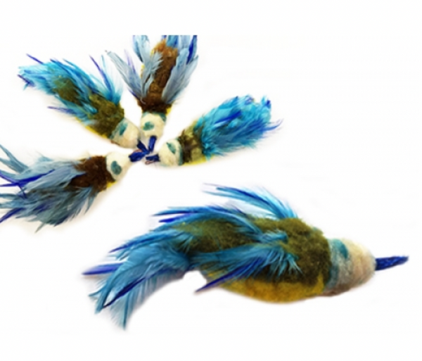 Purrs Bluetit Bird Wand Attachment