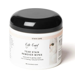 Eye Envy Tear Stain Remover Wipes For Cats 60 count