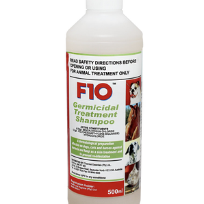 F10 Germicidal Shampoo 500ml