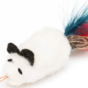 Cat Lures Wooly Feather Mouse