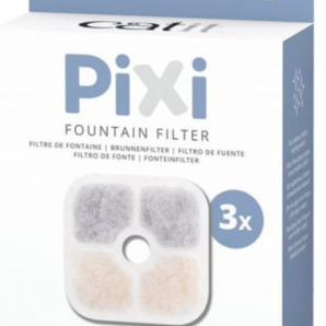 Pixi Cat Fountain Filter Cartridge 3pack