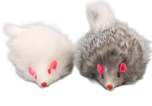 Rat Real Fur 9cm