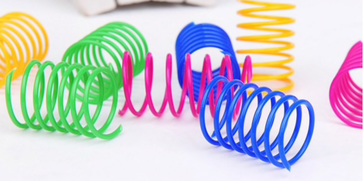 Long Bouncy Spring Large Springs 20 Pack – Catshoponline